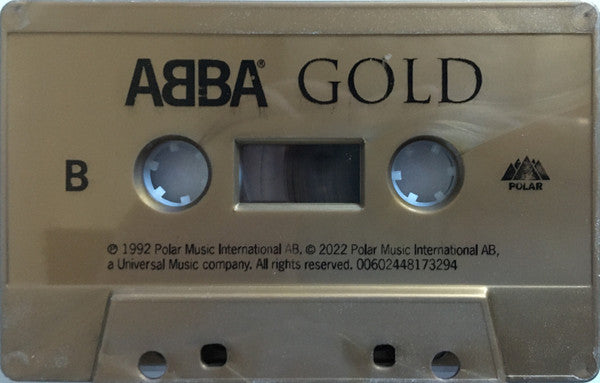 ABBA : Gold (Greatest Hits) (Cass, Comp, RE, S/Edition, 30t)