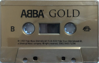 ABBA : Gold (Greatest Hits) (Cass, Comp, RE, S/Edition, 30t)