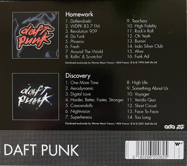 Daft Punk : Homework / Discovery (2xCD, Album, Comp, RE + Ltd)
