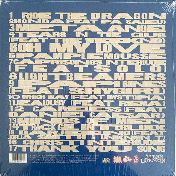 FKA Twigs : Caprisongs (LP, Ltd, Mixtape, Glo)