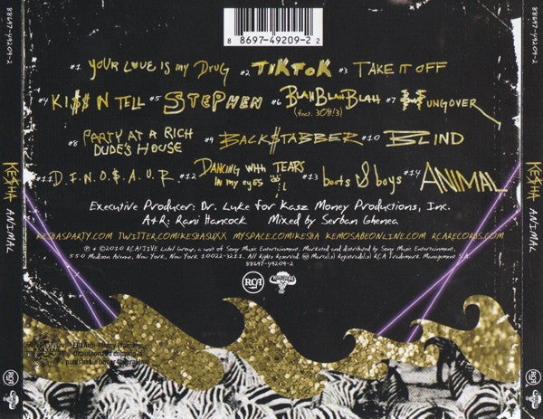 Ke$ha* : Animal (CD, Album, RP)