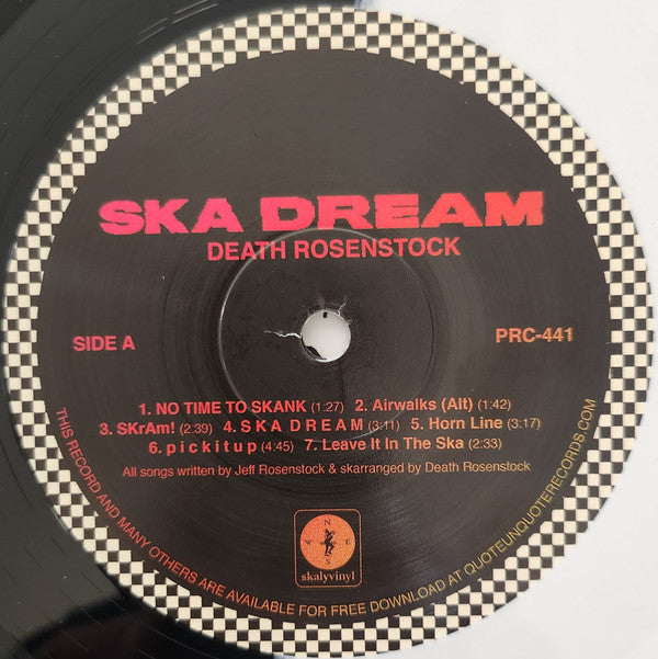 Death Rosenstock : Ska Dream (LP, Album, RP, Bla)