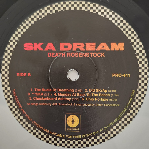 Death Rosenstock : Ska Dream (LP, Album, RP, Bla)