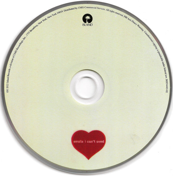 Sabrina Carpenter : Emails I Can't Send (CD, Album)