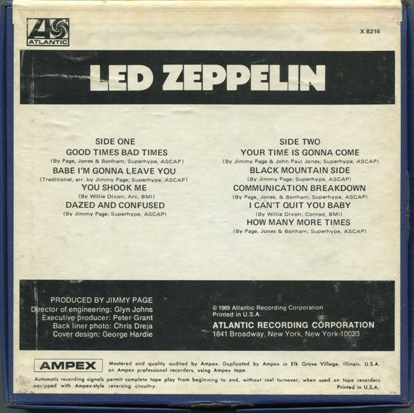 Led Zeppelin : Led Zeppelin (Reel, Album)