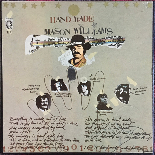 Mason Williams : Hand Made (Reel, 4tr Stereo, 7" Reel)