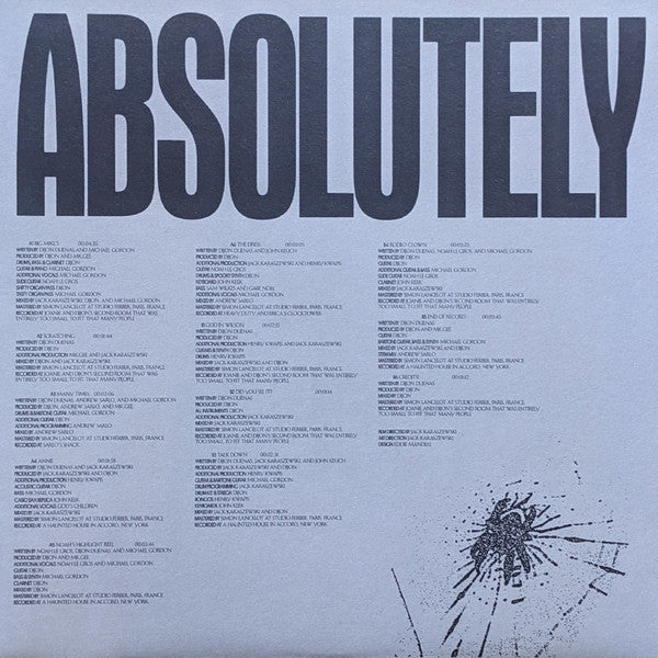 Dijon (7) : Absolutely (LP, Album, Ltd, Bro)