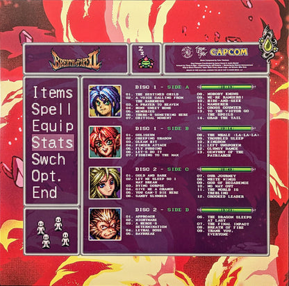Yuko Takehara : Breath Of Fire II Original Video Game Soundtrack (LP, Dar + LP, Cle + Ltd, RM)