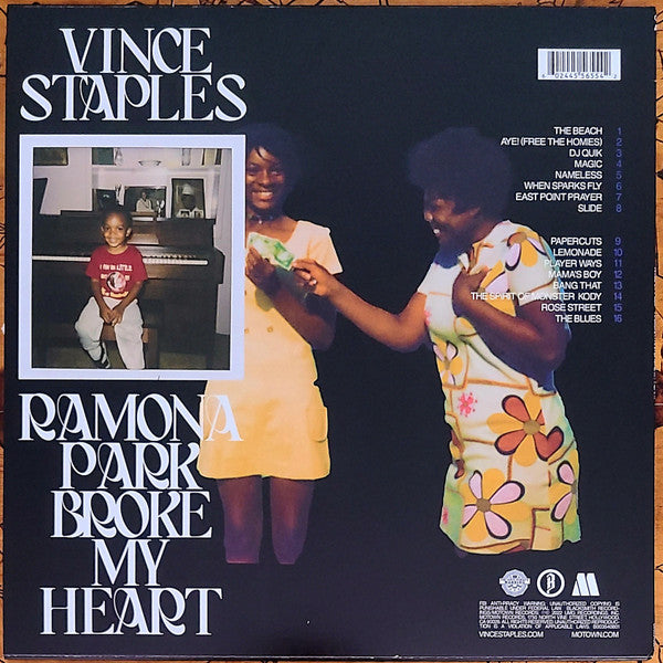 Vince Staples : Ramona Park Broke My Heart (LP, Album)