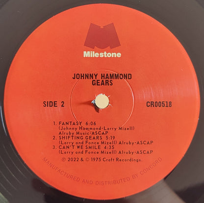 Johnny Hammond : Gears (LP, Album, Ltd, RE, 180)