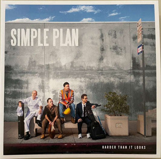 Simple Plan : Harder Than It Looks (LP, Album, Ltd, Pin)