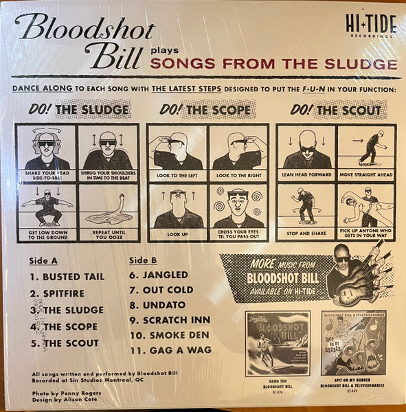 Bloodshot Bill : Songs From The Sludge (LP, Ltd, Spl)