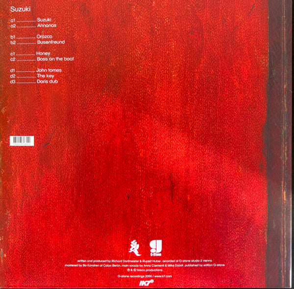 Tosca : Suzuki (2xLP, Album, RE)