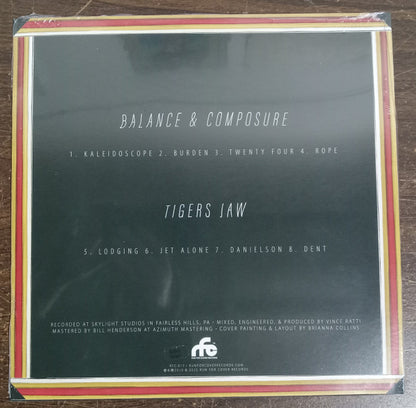 Balance And Composure / Tigers Jaw : Balance And Composure / Tigers Jaw (12", RP, Ora)