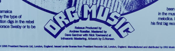 Augustus Pablo : Thriller (LP, Album, RSD, Ltd, RE, Tra)