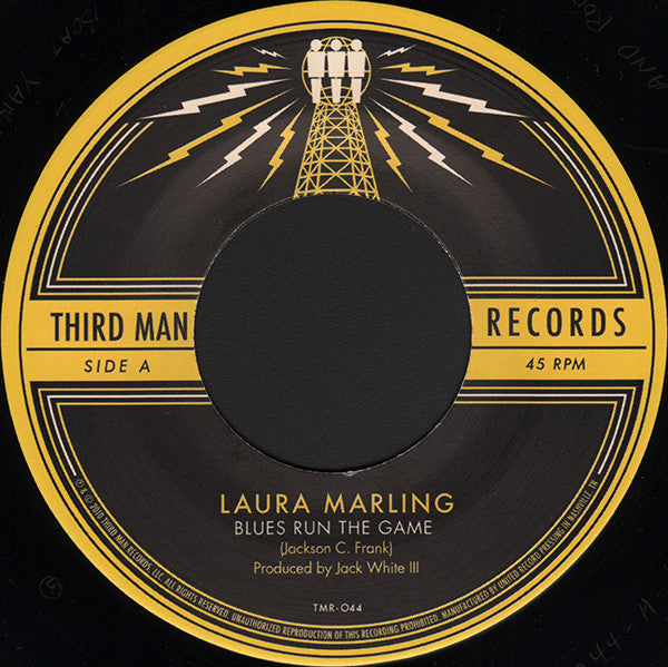 Laura Marling : Blues Run The Game (7", Single)