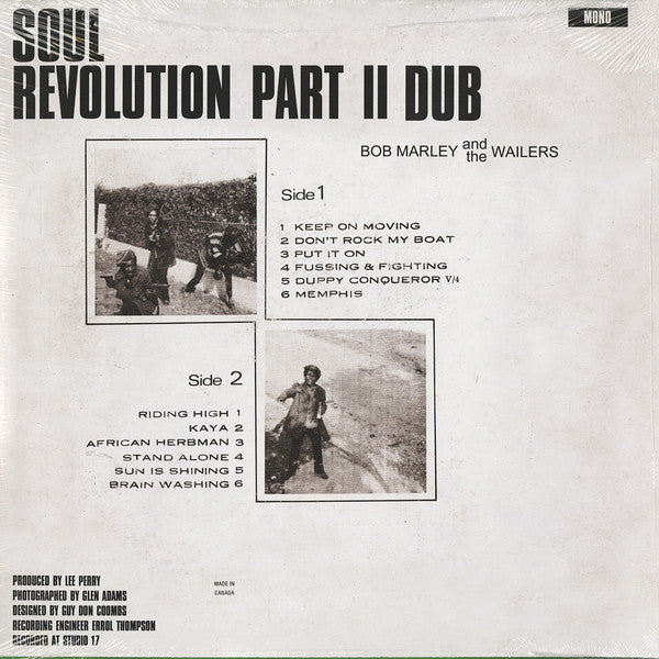 洋楽 BOB MARLEY SOUL REVOLUTION PART II LP Soul Revolution Part II | Bob Marley & The Wailers | Charly