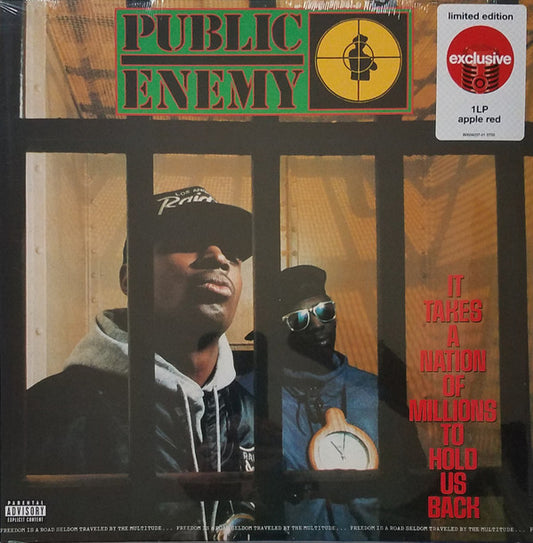 Public Enemy : It Takes A Nation Of Millions To Hold Us Back (LP, Album, Ltd, RE, Red)