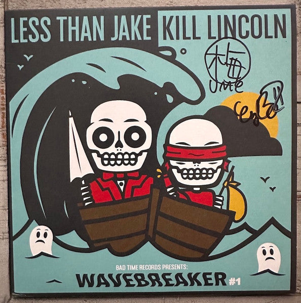 Less Than Jake, Kill Lincoln : Wavebreaker #1 (7", Single, RP, Bla)