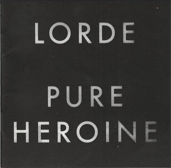 Lorde : Pure Heroine (CD, Album)