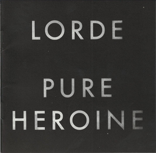 Lorde : Pure Heroine (CD, Album)