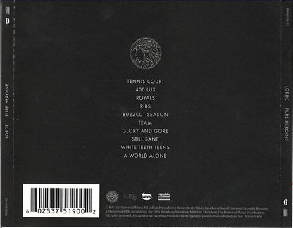Lorde : Pure Heroine (CD, Album)