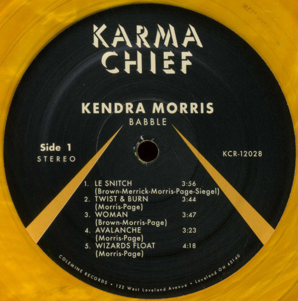 Kendra Morris : Babble (LP, Album, Ltd, Gol)