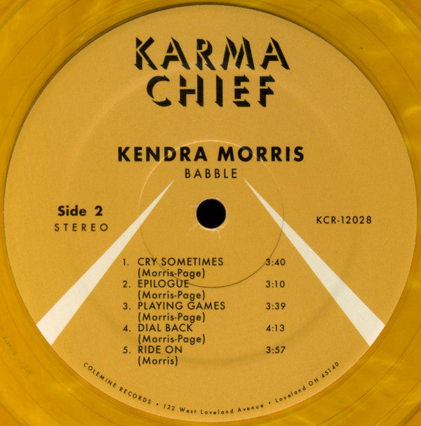 Kendra Morris : Babble (LP, Album, Ltd, Gol)