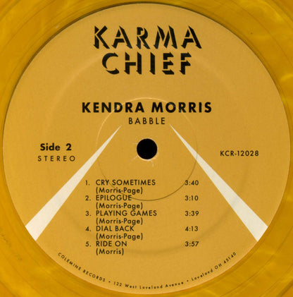 Kendra Morris : Babble (LP, Album, Ltd, Gol)