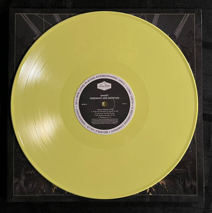 Ghost (32) : Ceremony And Devotion (2xLP, Album, Ltd, RE, Lem)