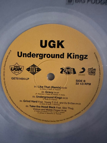 UGK : Underground Kingz (3xLP, Album, RE, Cle)