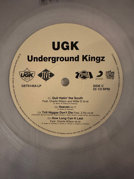 UGK : Underground Kingz (3xLP, Album, RE, Cle)