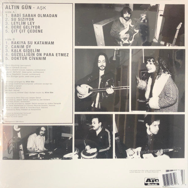 Altın Gün : Aşk (LP, Album, Ltd, Ora)