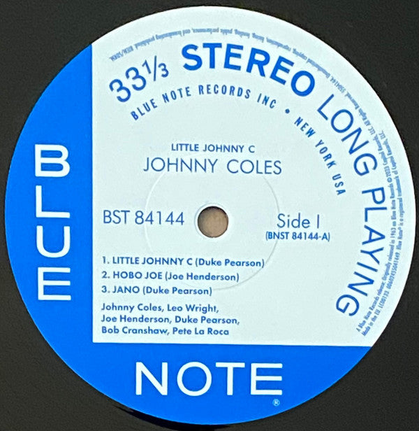Johnny Coles : Little Johnny C (LP, Album, RE, 180)