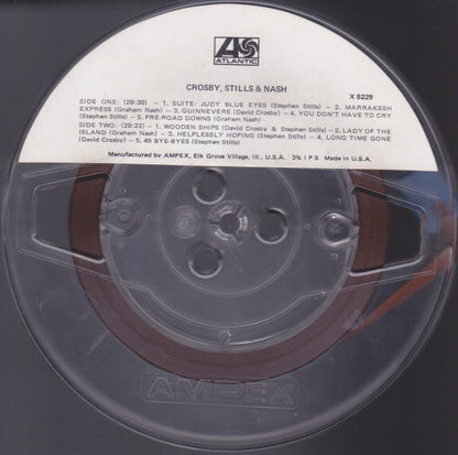 Crosby, Stills & Nash : Crosby, Stills & Nash (Reel, 4tr Stereo, 7" Reel, Album)