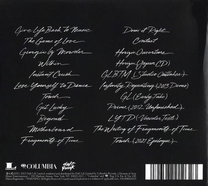 Daft Punk : Random Access Memories (CD, Album, RE + CD + 10t)