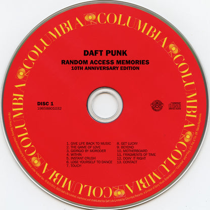 Daft Punk : Random Access Memories (CD, Album, RE + CD + 10t)