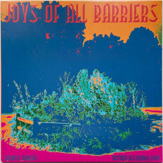 Shawn Hansen & Nathan Alexander Pape : Joys Of All Barriers (LP, Album, Ltd)
