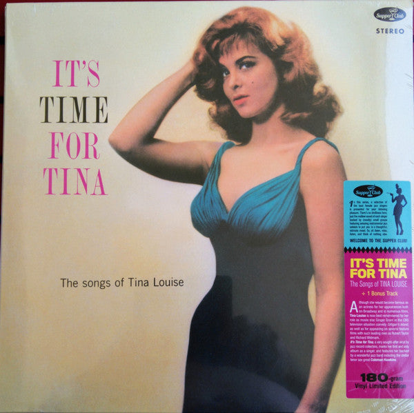 Tina Louise : It's Time For Tina (The Songs Of Tina Louise) (LP, Album, Ltd, Num, RE)