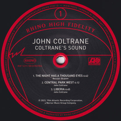 John Coltrane : Coltrane's Sound (LP, Album, Ltd, Num, RE, 180)
