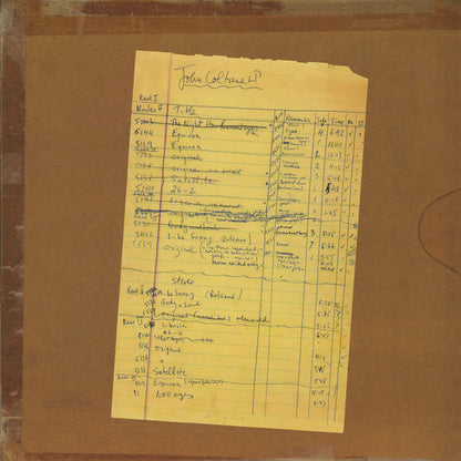 John Coltrane : Coltrane's Sound (LP, Album, Ltd, Num, RE, 180)