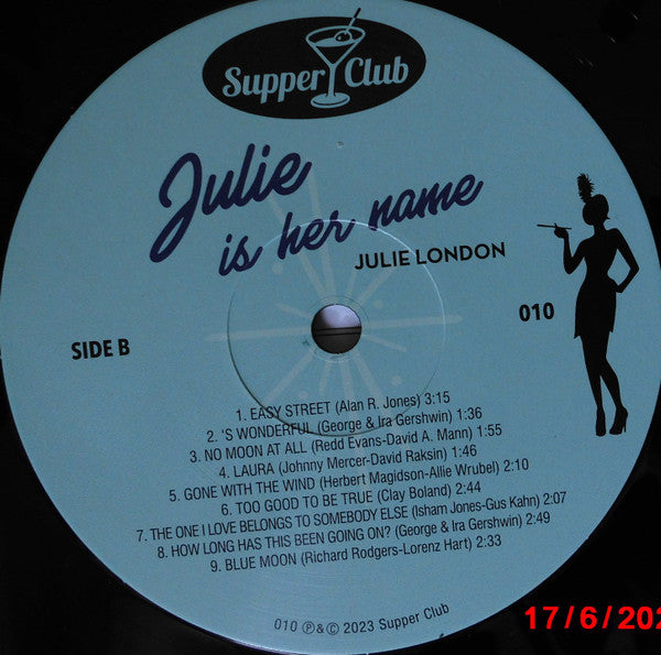 Julie London : Julie Is Her Name (LP, Album, Mono, Ltd, Num, RE)