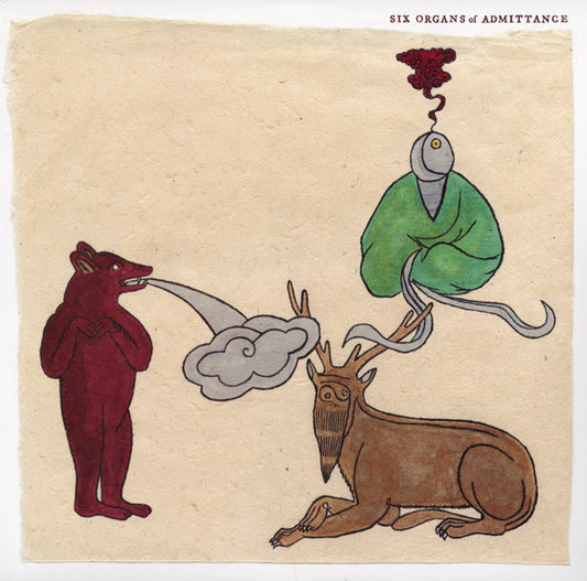 Six Organs Of Admittance : Asleep On The Floodplain (LP, Album)