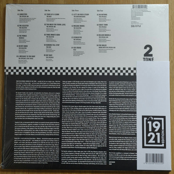 Various : The Best Of 2 Tone (2xLP, Comp, Ltd, RE, Cle)