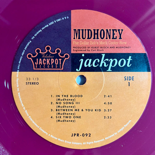 Mudhoney : Five Dollar Bob's Mock Cooter Stew (12", EP, Dar)