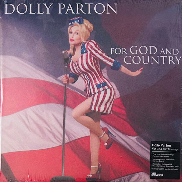Dolly Parton : For God And Country (2xLP, Album, Club, Ltd, Num, RE, Red)
