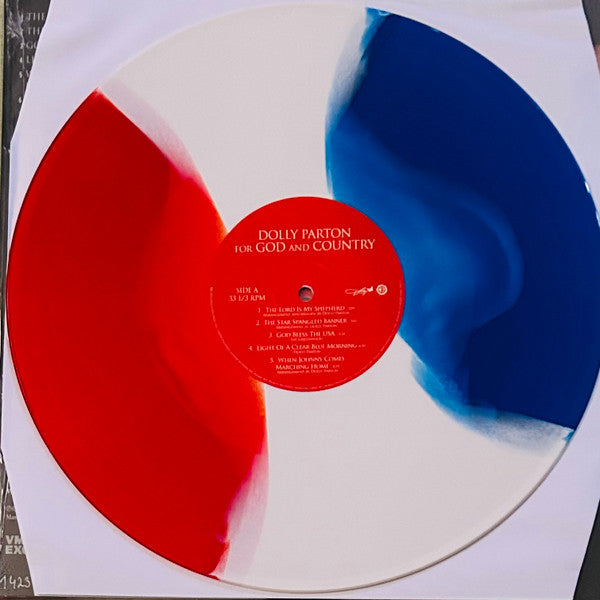 Dolly Parton : For God And Country (2xLP, Album, Club, Ltd, Num, RE, Red)