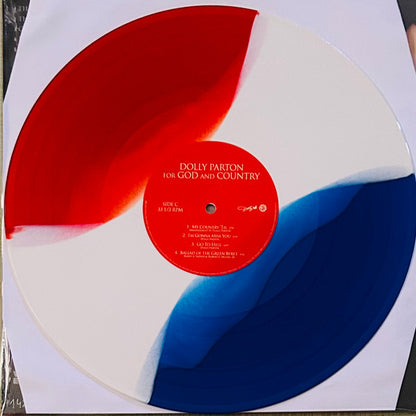 Dolly Parton : For God And Country (2xLP, Album, Club, Ltd, Num, RE, Red)