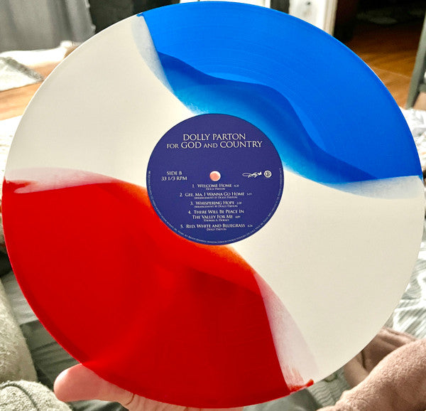 Dolly Parton : For God And Country (2xLP, Album, Club, Ltd, Num, RE, Red)