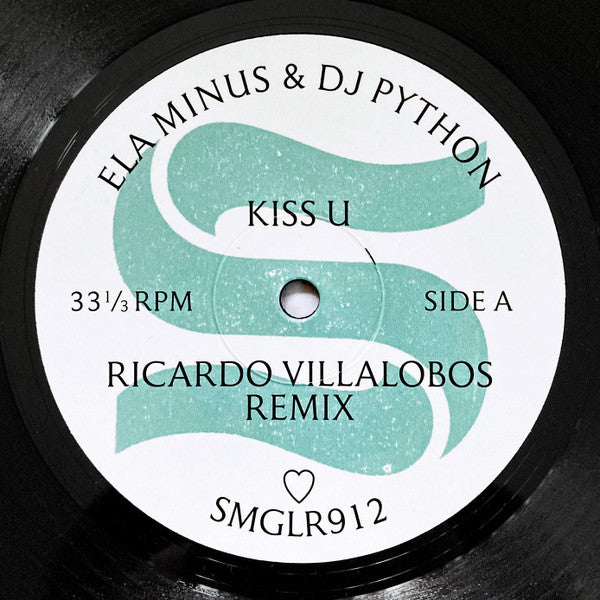 Ela Minus & DJ Python :  ♡ (Ricardo Villalobos Remixes) (12", Ltd)